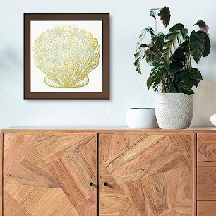 Muschel-Schalen-Folien-Drucke Foliendrucke