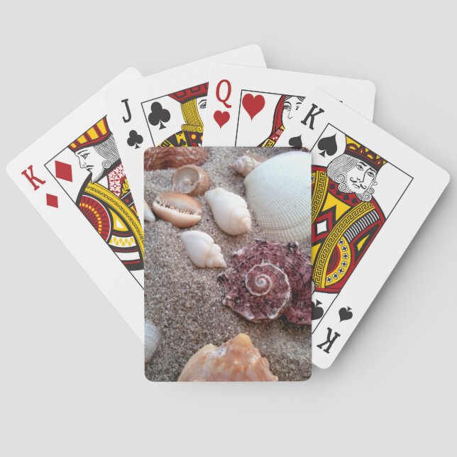 Muschel Spielkarten (Rückseite)