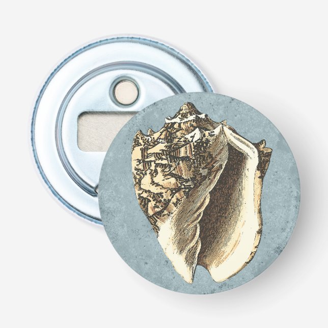 Muschel Stonewash Conch Flaschenöffner (Vorderseite)