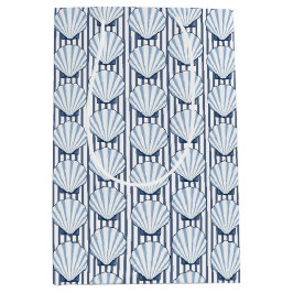 Muschel Stripe Elegance! Mittlere Geschenktüte