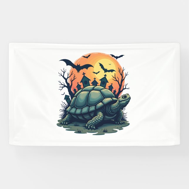 Muschel von Screams Turtle Banner (Horizontal)