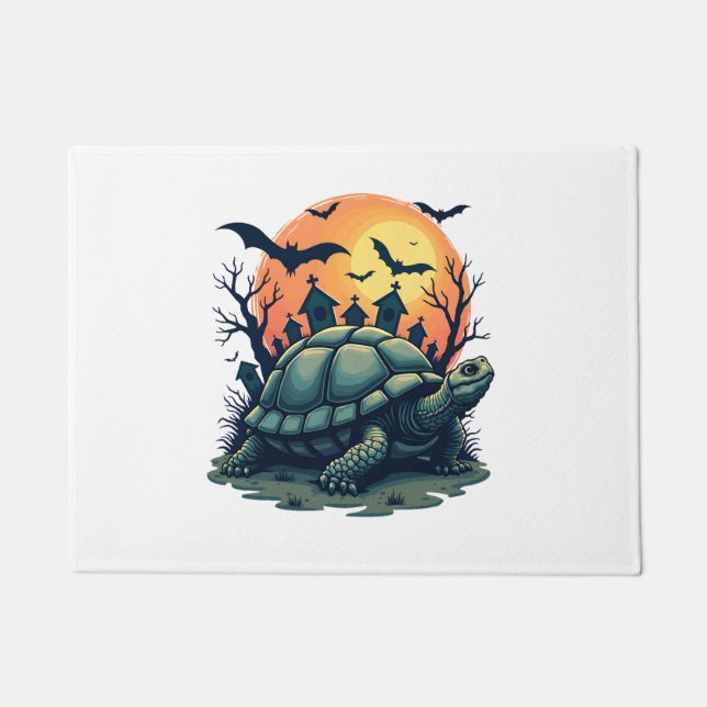 Muschel von Screams Turtle Fußmatte (Vorderseite)