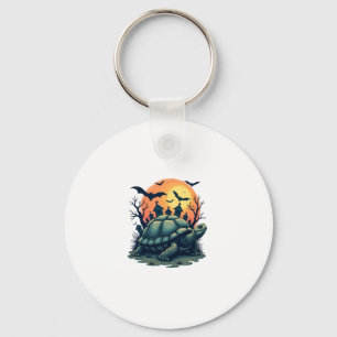 Muschel von Screams Turtle Schlüsselanhänger