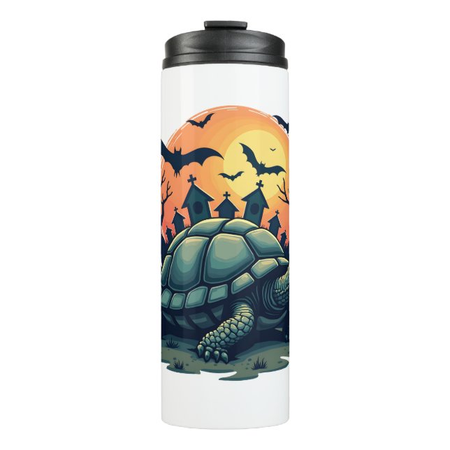 Muschel von Screams Turtle Thermosbecher (Vorderseite)