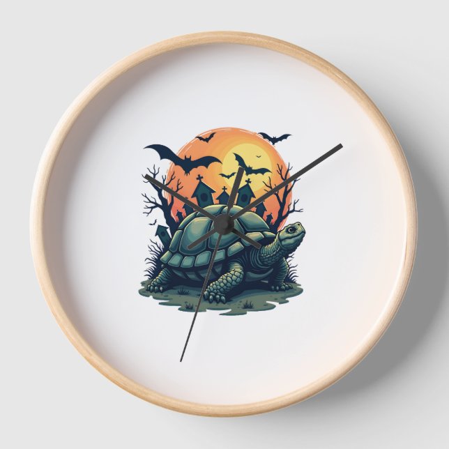 Muschel von Screams Turtle Uhr (Vorderseite)