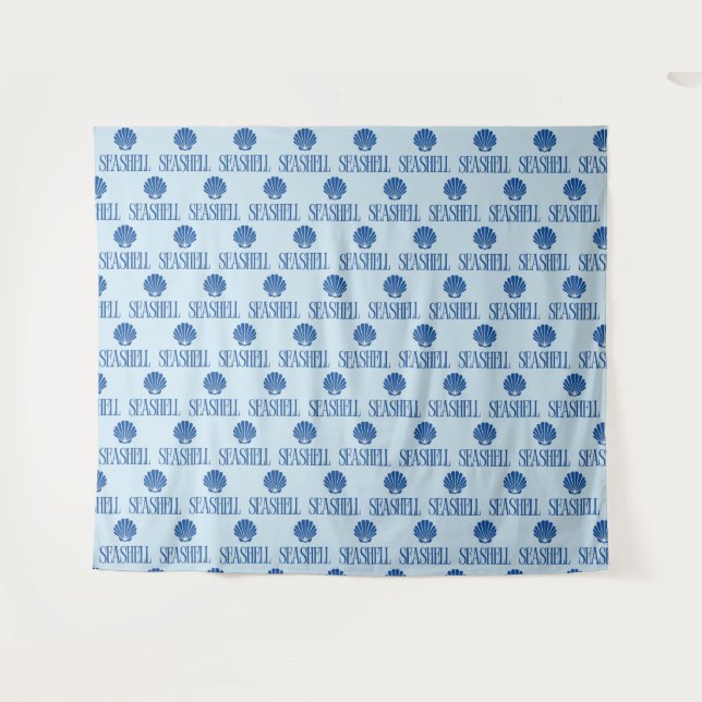 Muschel Wandteppich (Vorderseite (Horizontal))