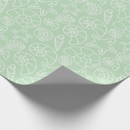 Muschel Weihnachten Geschenkpapier