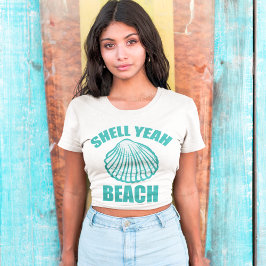 Muschel Yeah Beach T-Shirt