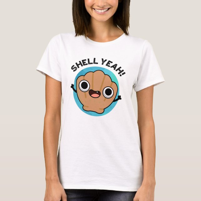 Muschel Yeah Funny Seashell Pub T-Shirt (Vorderseite)