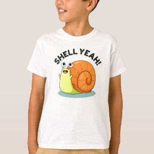 Muschel Yeah Funny Snail Pub T-Shirt