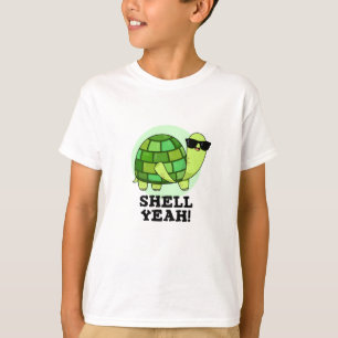 Muschel Yeah Funny Tortoise Pub T-Shirt