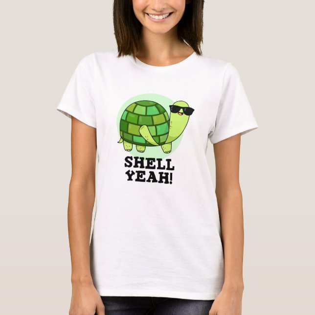 Muschel Yeah Funny Tortoise Pub T-Shirt (Vorderseite)