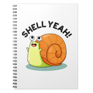 Muschel Yeah Niedlich Snail Pub Notizblock