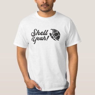 Muschel Yeah Schildkröten Meeresschildkröten Gesch T-Shirt