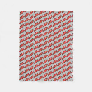 Muschelfisch Fleecedecke