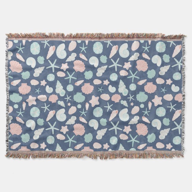 Muschelmuster Decke (Vorderseite)