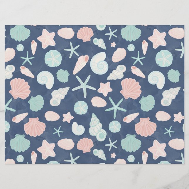 Muschelmuster Flyer (Vorne)