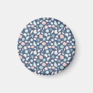Muschelmuster Magnet
