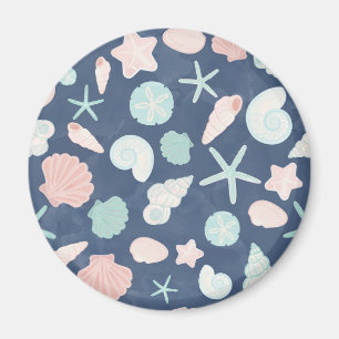 Muschelmuster Magnet