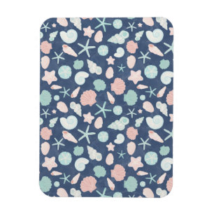 Muschelmuster Magnet