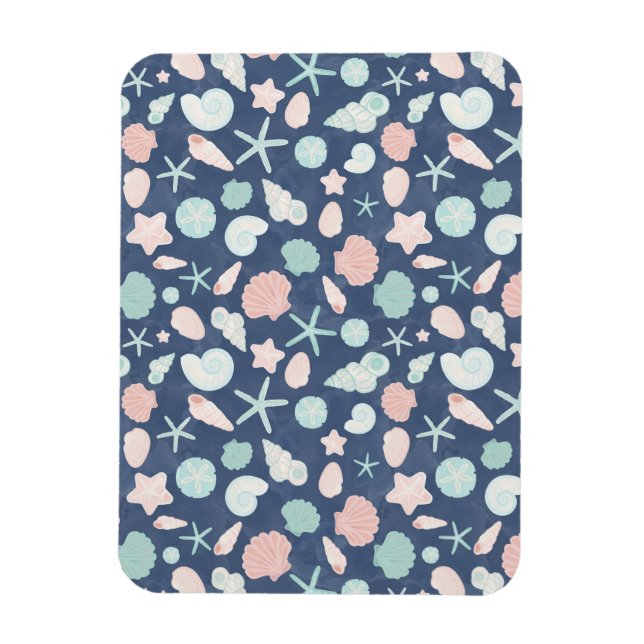 Muschelmuster Magnet (Vertikal)