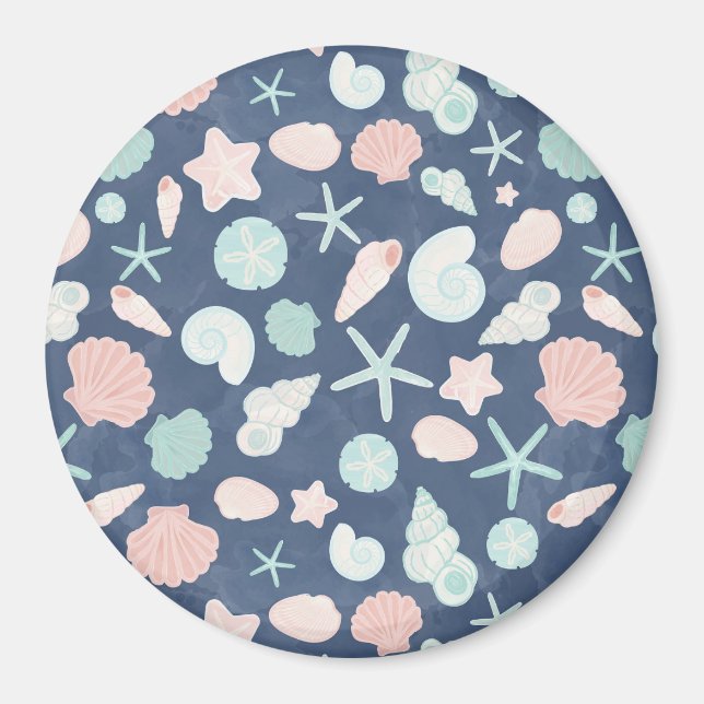 Muschelmuster Magnet (Vorne)