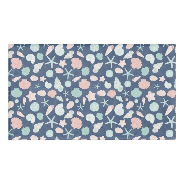 Muschelmuster Namenschild (Vorderseite)