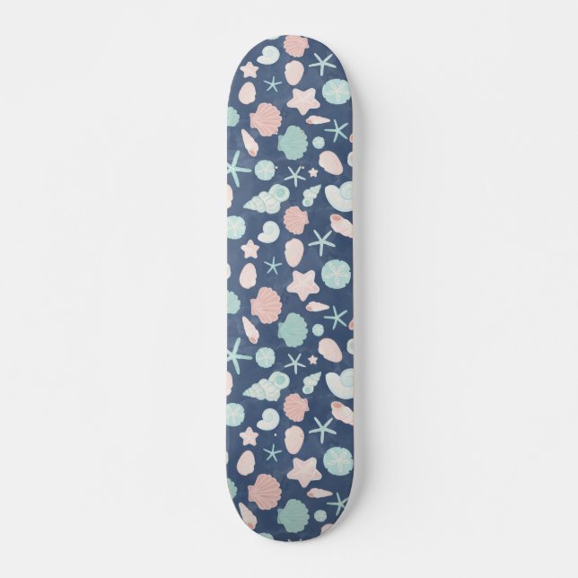Muschelmuster Skateboard (Vorne)