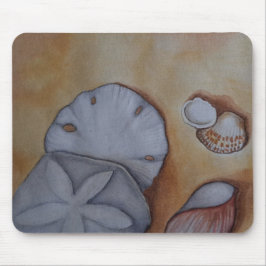 Muscheln am Meer Mousepad