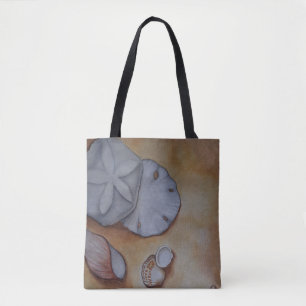 Muscheln am Meer Tasche