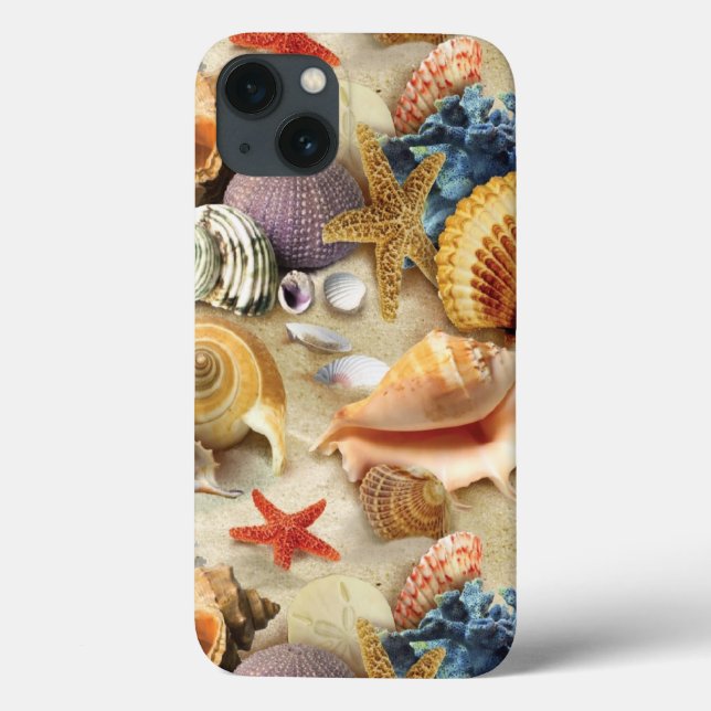 Muscheln am Strand Case-Mate iPhone Hülle (Rückseite)