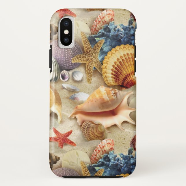 Muscheln am Strand Case-Mate iPhone Hülle (Rückseite)
