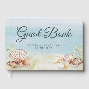 Muscheln am Strand Gästebuch