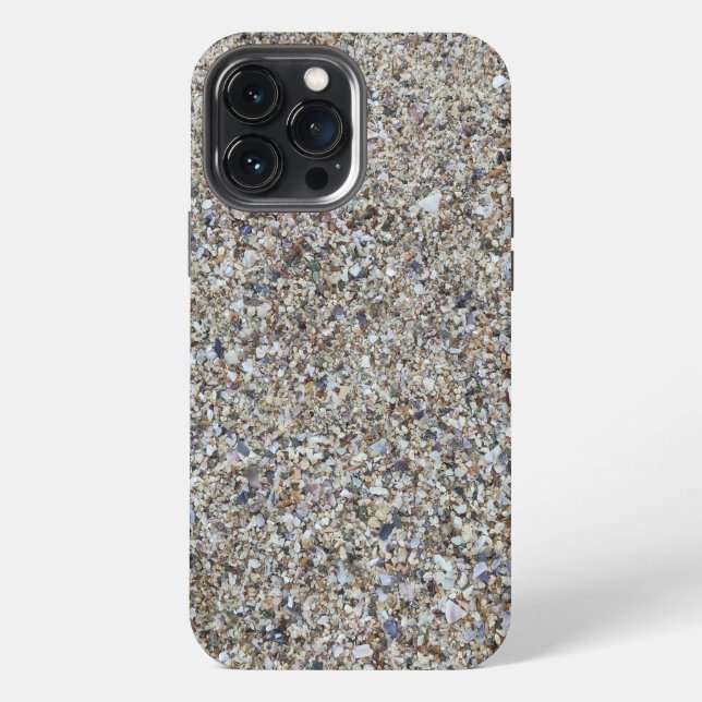 Muscheln am Strand iPhone 13 Pro Max Hülle (Rückseite)