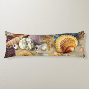 Muscheln am Strand Seitenschläferkissen
