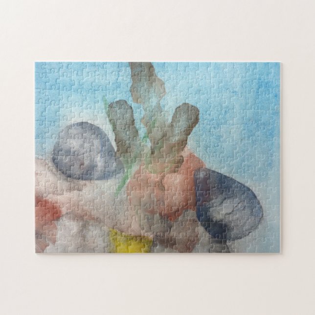 Muscheln auf dem Seebett (Horizontal)