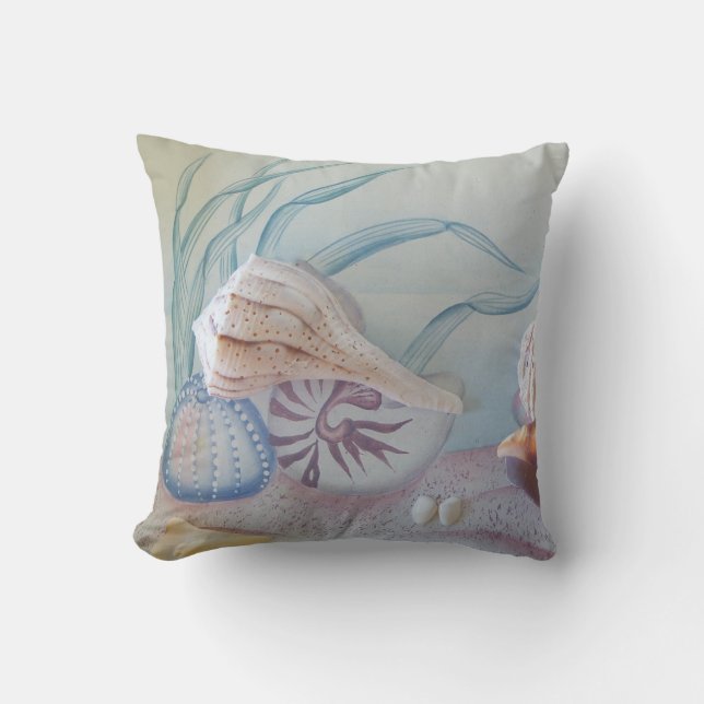 Muscheln auf einem Kissen (Vorderseite)