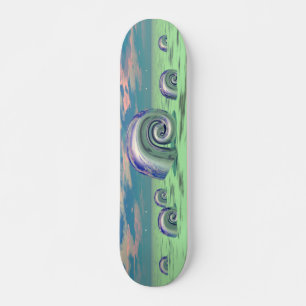 Muscheln aus Metall - 02 Skateboard