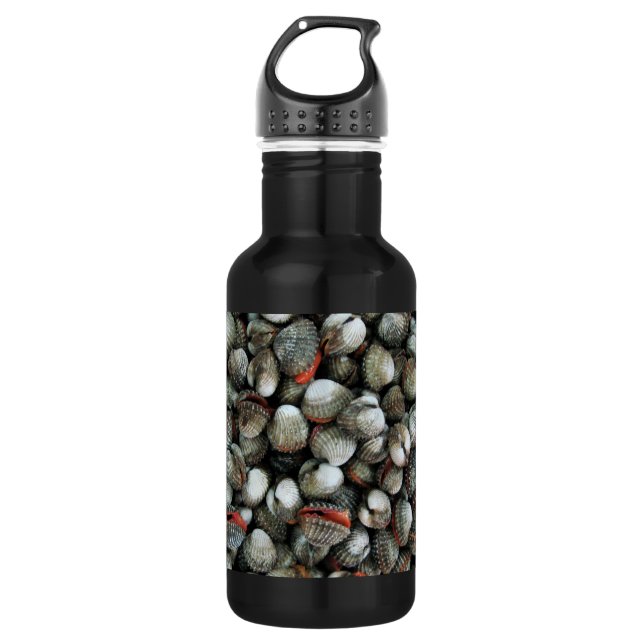 Muscheln des Blutcockle Trinkflasche (Vorderseite)