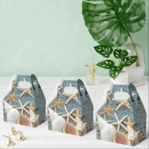 Muscheln des Fischereinetzes Geschenkschachtel