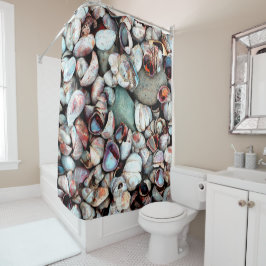 Muscheln Duschvorhang