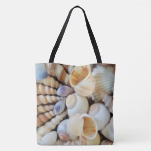 Muscheln, exotischer tropischer Badebeutel Tasche