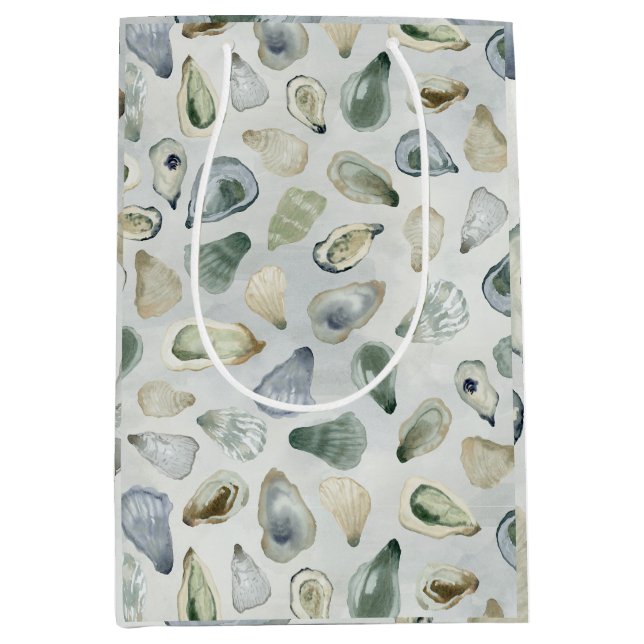 Muscheln für Wasserfarben Mittlere Geschenktüte (Vorderseite)