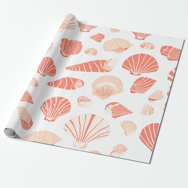 Muscheln Geschenkpapier (Ungerollt)
