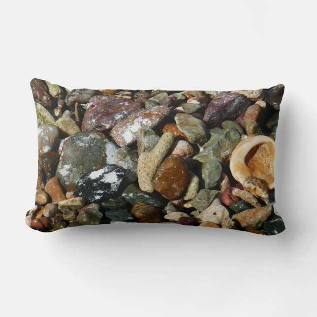 Muscheln-, Gestein- und Korallenfotografie Lendenkissen (Vorderseite)