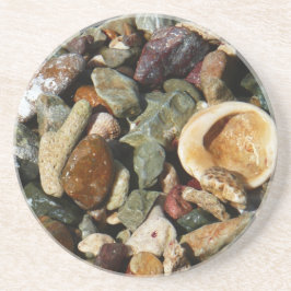 Muscheln-, Gestein- und Korallenfotografie Sandstein Untersetzer