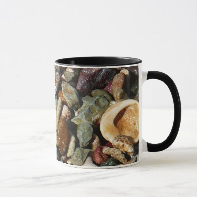 Muscheln-, Gestein- und Korallenfotografie Tasse (Rechts)