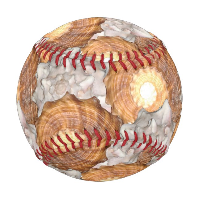 Muscheln im Sommer Baseball (Vorderseite)