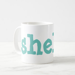 Muscheln Kaffeetasse