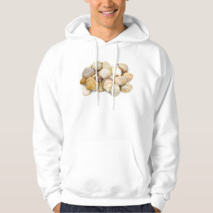 Muscheln, Kamm-Muscheln, Muscheln, Scallops Hoodie